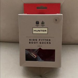 Hunter Boot Kids Fitted Ankle Socks